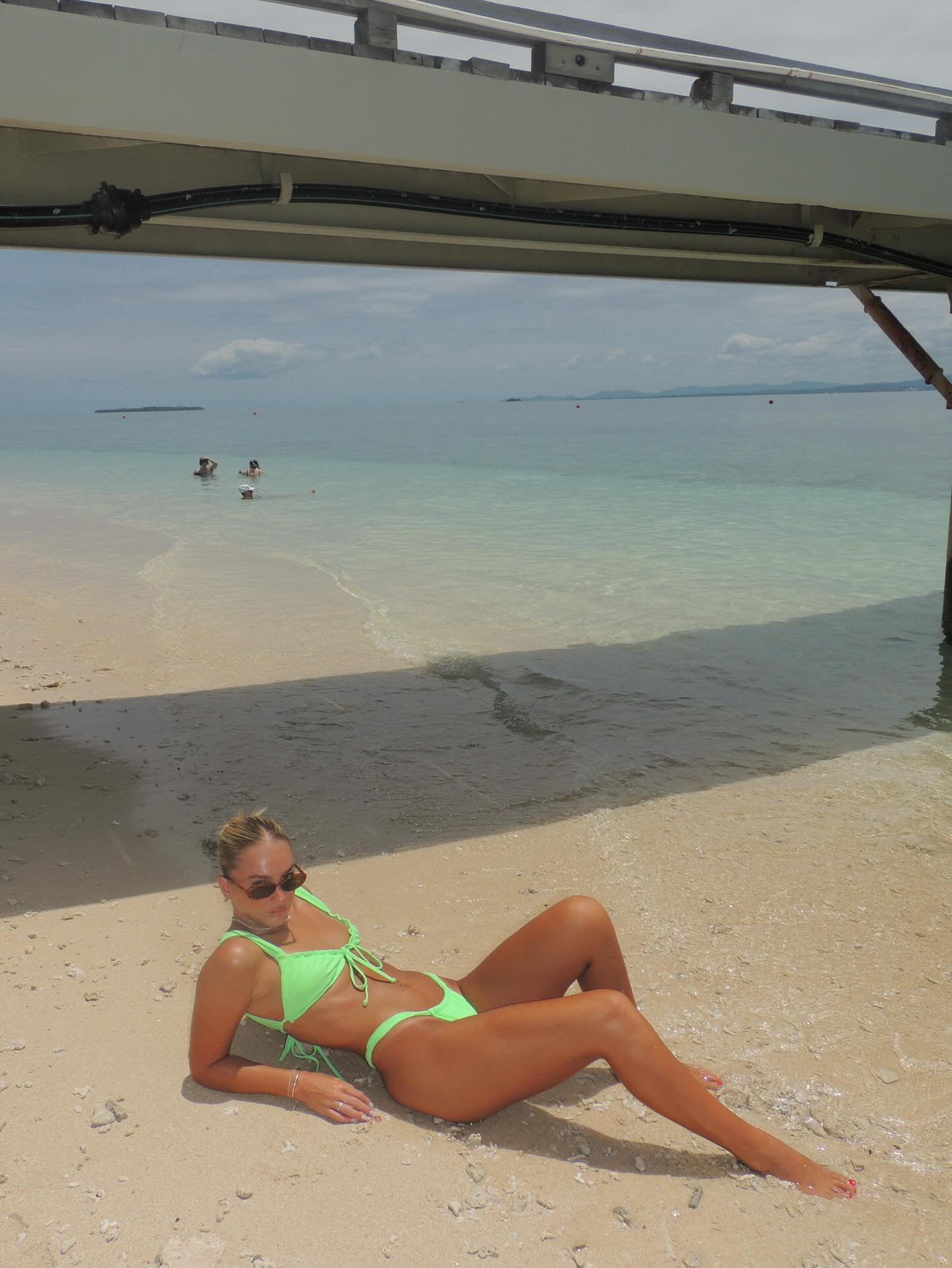 Sage bikini bottoms